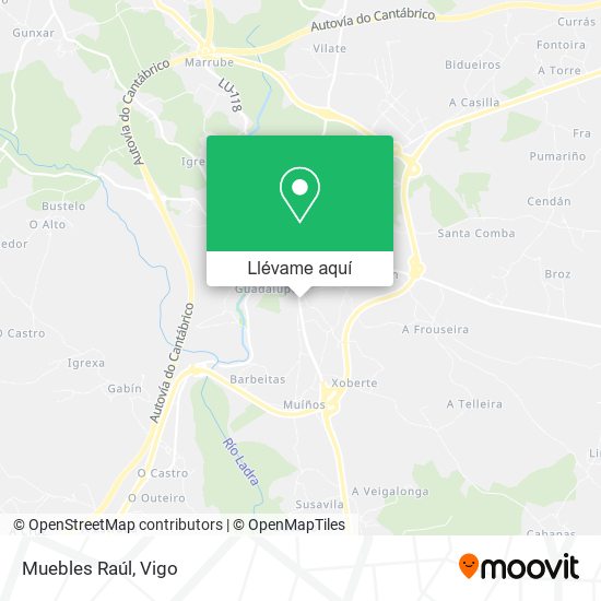 Mapa Muebles Raúl