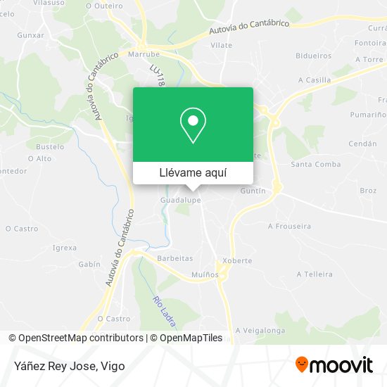 Mapa Yáñez Rey Jose