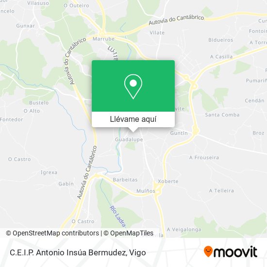 Mapa C.E.I.P. Antonio Insúa Bermudez