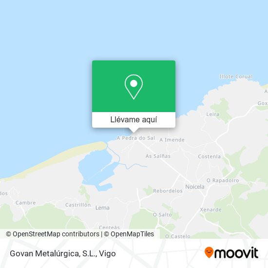Mapa Govan Metalúrgica, S.L.
