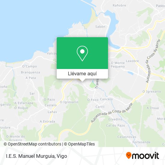 Mapa I.E.S. Manuel Murguia