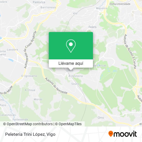 Mapa Peleteria Trini López