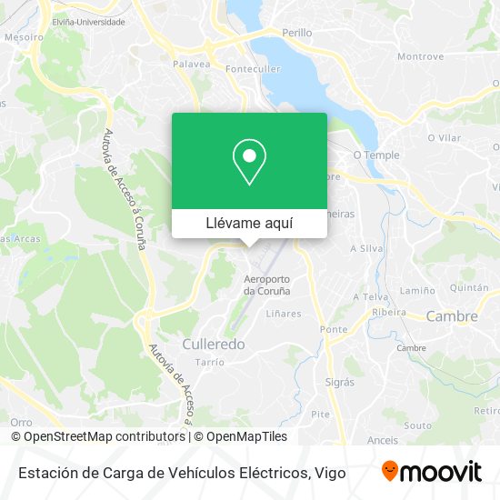 Mapa Estación de Carga de Vehículos Eléctricos