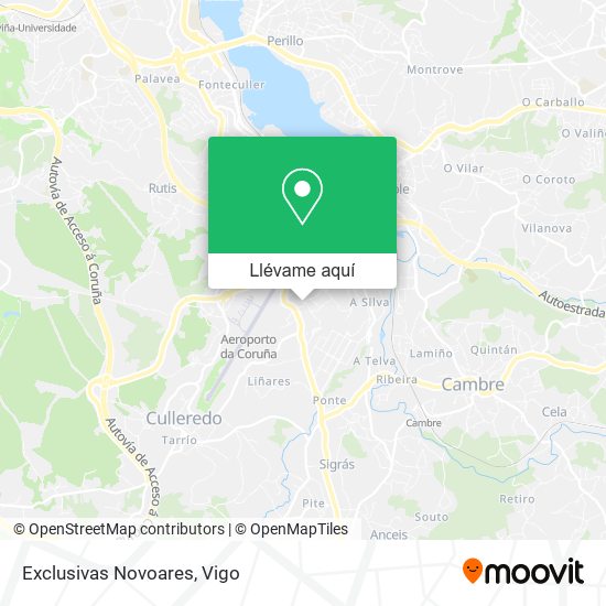 Mapa Exclusivas Novoares