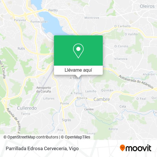 Mapa Parrillada Edrosa Cervecería