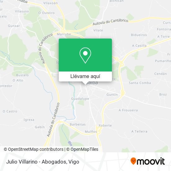 Mapa Julio Villarino - Abogados