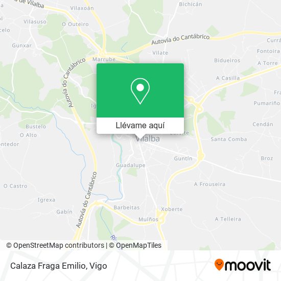 Mapa Calaza Fraga Emilio