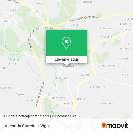 Mapa Asesoría Carreiras