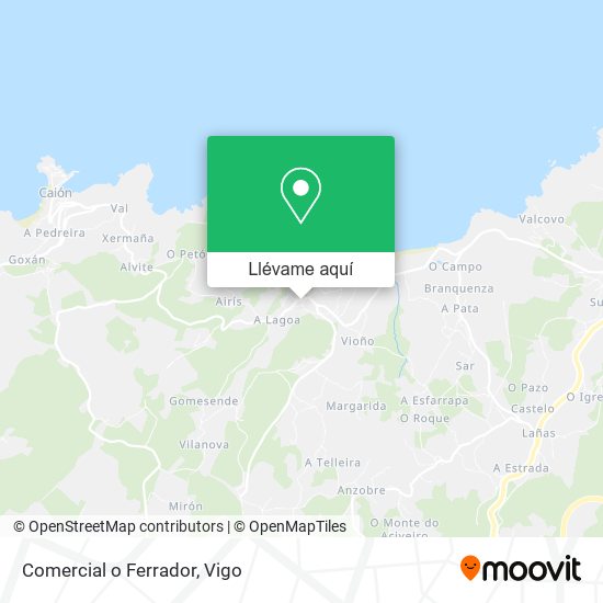 Mapa Comercial o Ferrador