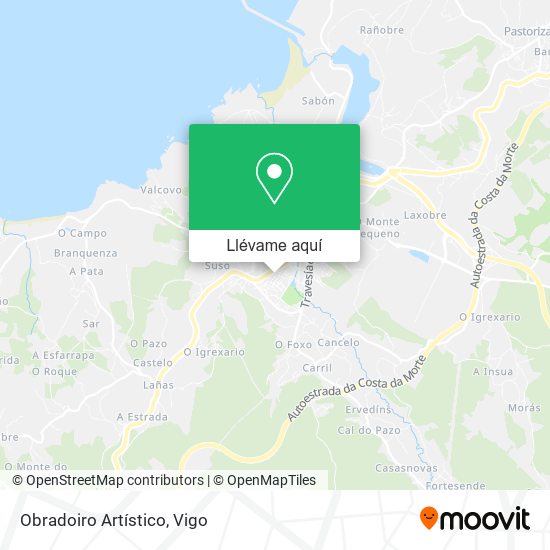 Mapa Obradoiro Artístico