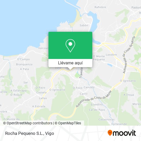 Mapa Rocha Pequeno S.L.