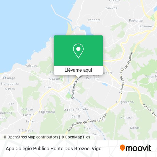 Mapa Apa Colegio Publico Ponte Dos Brozos