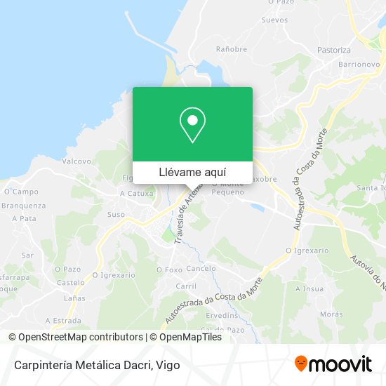 Mapa Carpintería Metálica Dacri