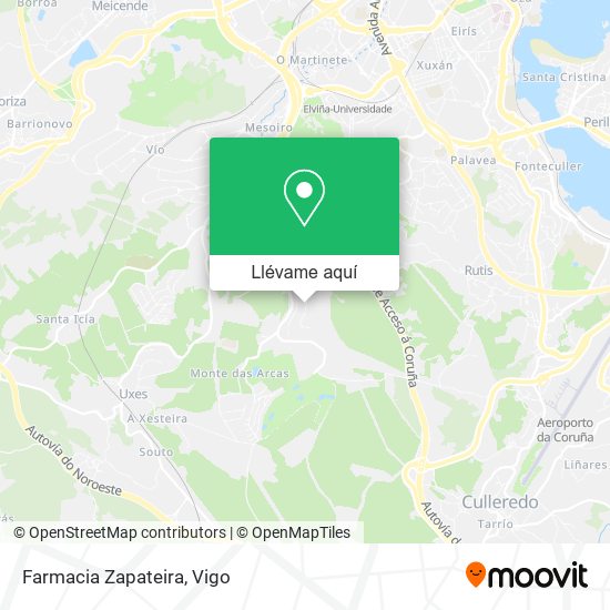 Mapa Farmacia Zapateira