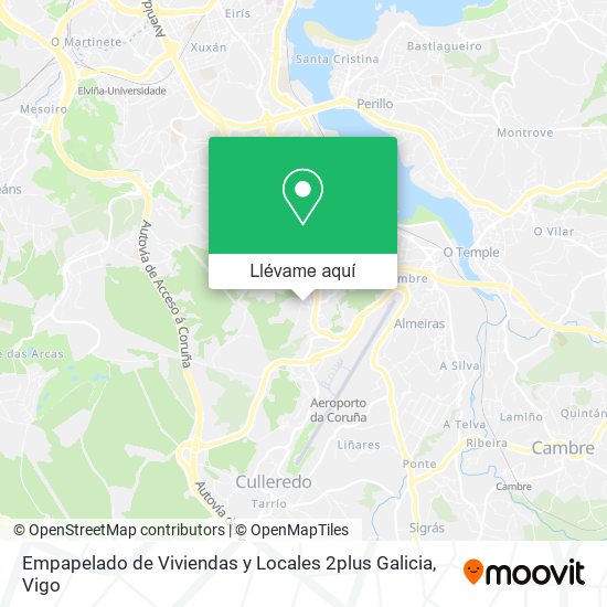Mapa Empapelado de Viviendas y Locales 2plus Galicia