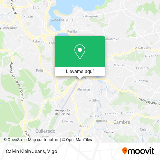 Mapa Calvin Klein Jeans