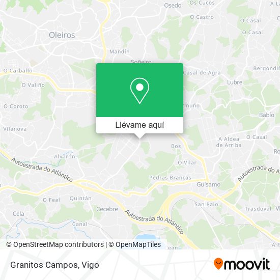 Mapa Granitos Campos