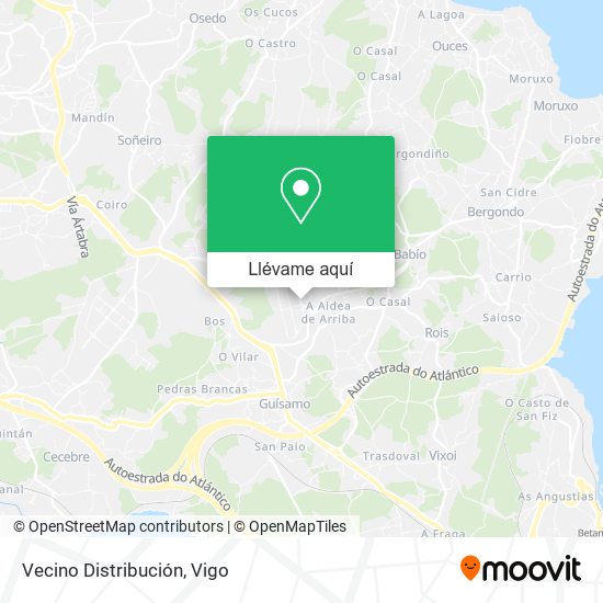 Mapa Vecino Distribución