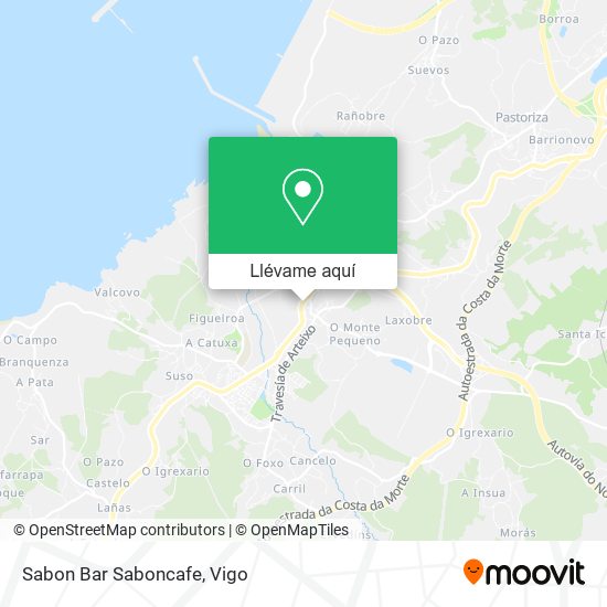 Mapa Sabon Bar Saboncafe