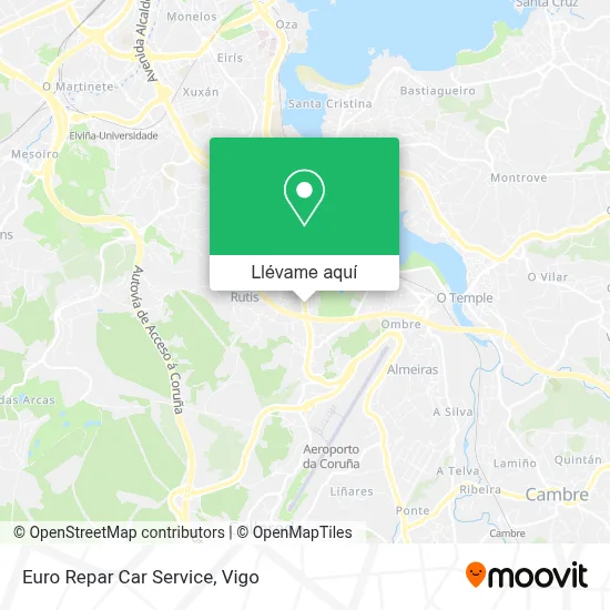Mapa Euro Repar Car Service