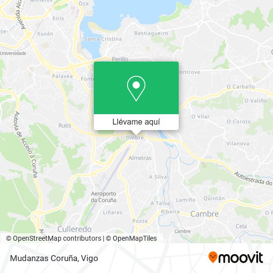 Mapa Mudanzas Coruña