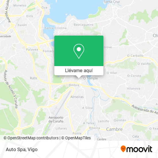 Mapa Auto Spa