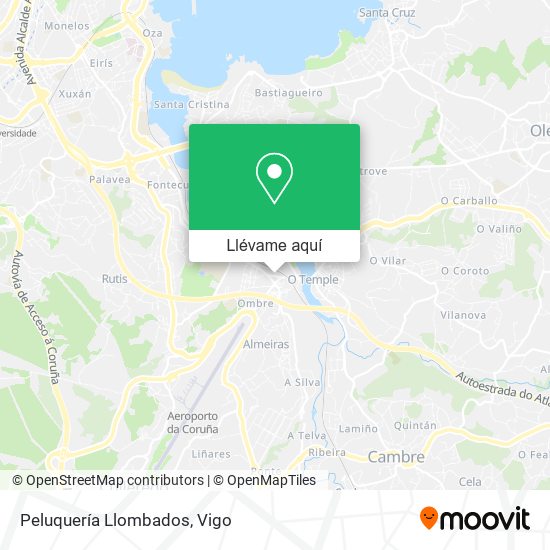 Mapa Peluquería Llombados