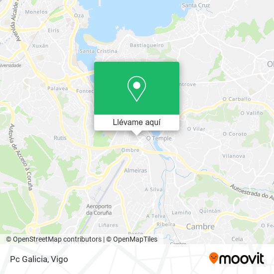 Mapa Pc Galicia