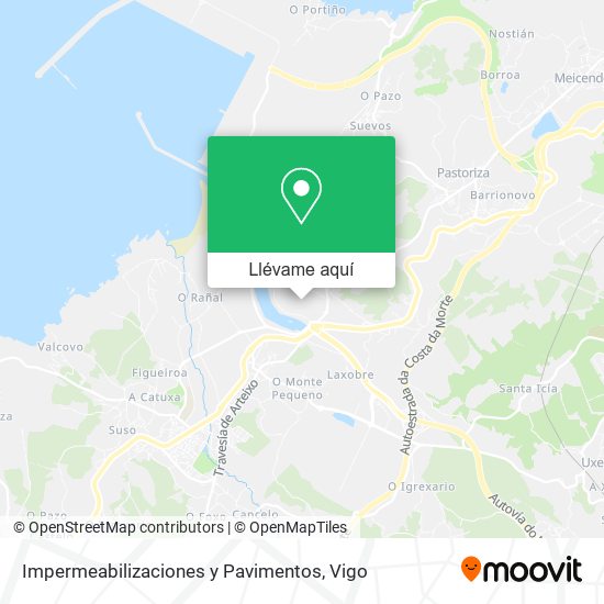 Mapa Impermeabilizaciones y Pavimentos