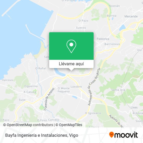 Mapa Bayfa Ingeniería e Instalaciones