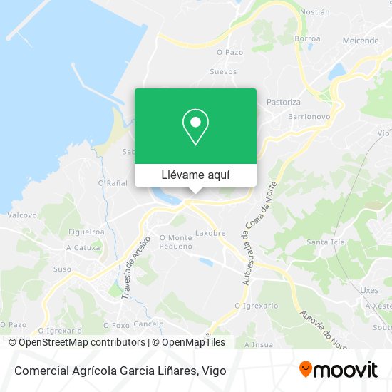 Mapa Comercial Agrícola Garcia Liñares