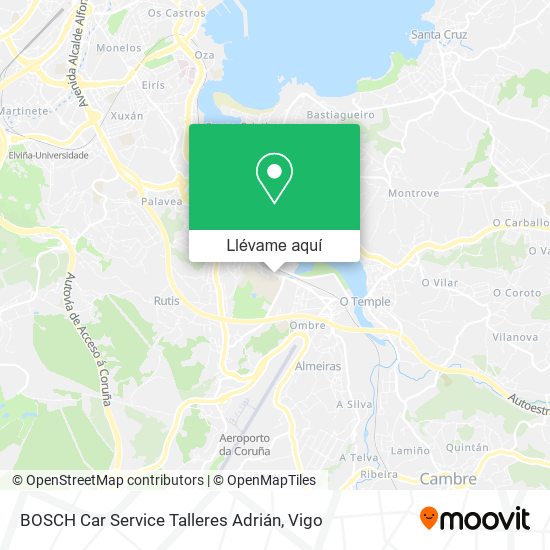 Mapa BOSCH Car Service Talleres Adrián