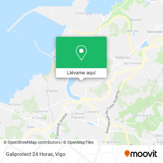 Mapa Galiprotect 24 Horas