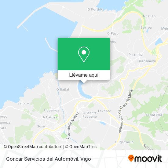 Mapa Goncar Servicios del Automóvil