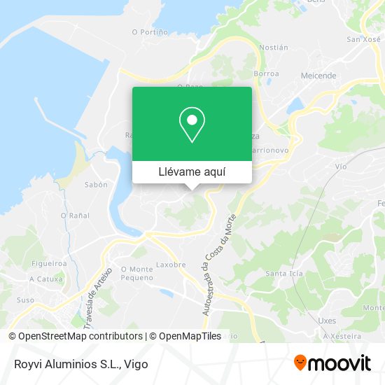 Mapa Royvi Aluminios S.L.
