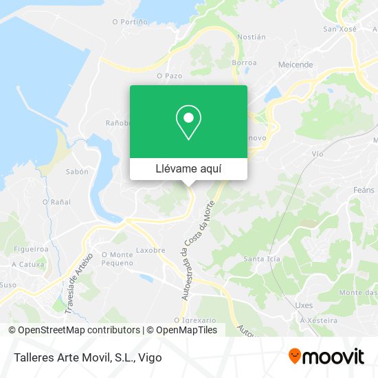 Mapa Talleres Arte Movil, S.L.