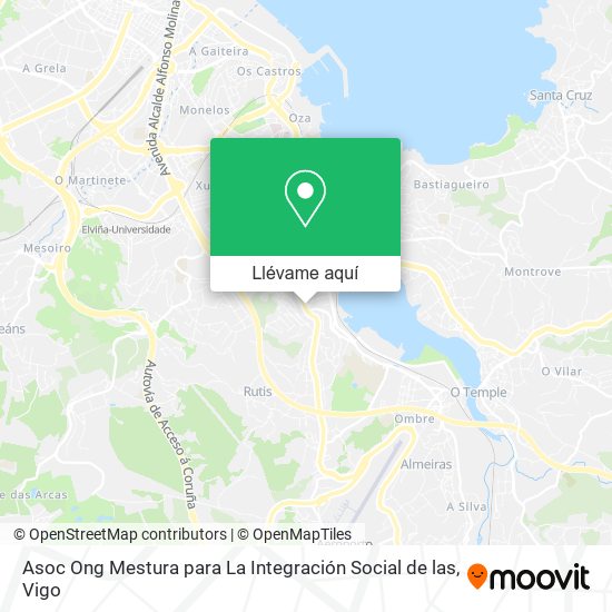 Mapa Asoc Ong Mestura para La Integración Social de las