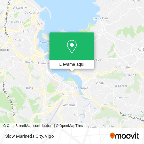 Mapa Slow Marineda City