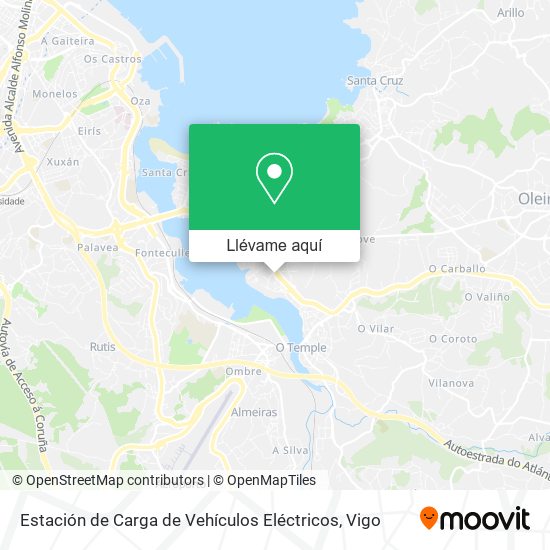 Mapa Estación de Carga de Vehículos Eléctricos