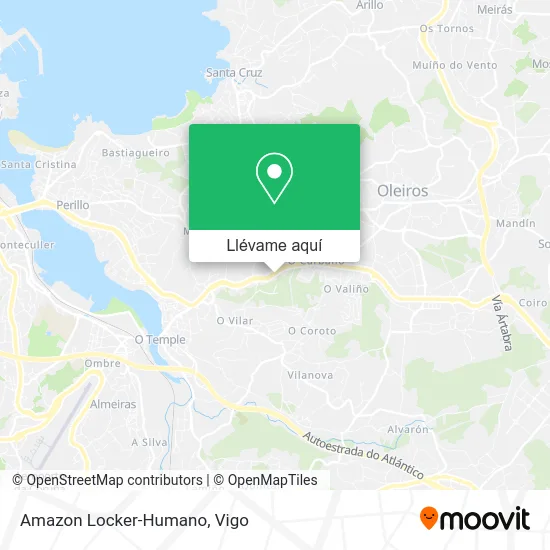 Mapa Amazon Locker-Humano
