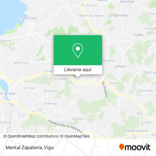 Mapa Merkal Zapatería
