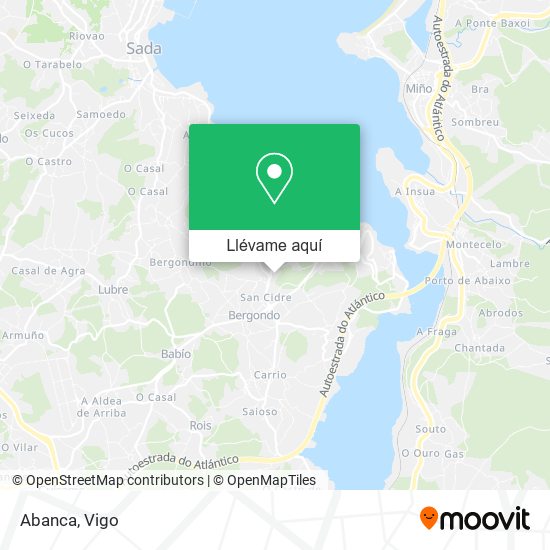 Mapa Abanca