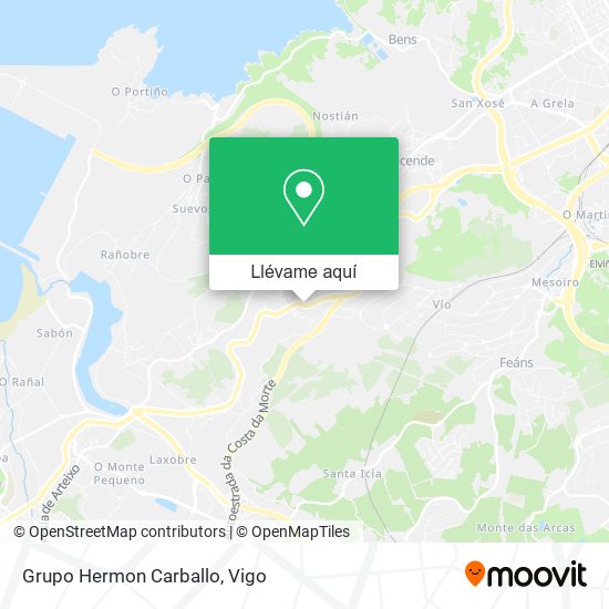 Mapa Grupo Hermon Carballo