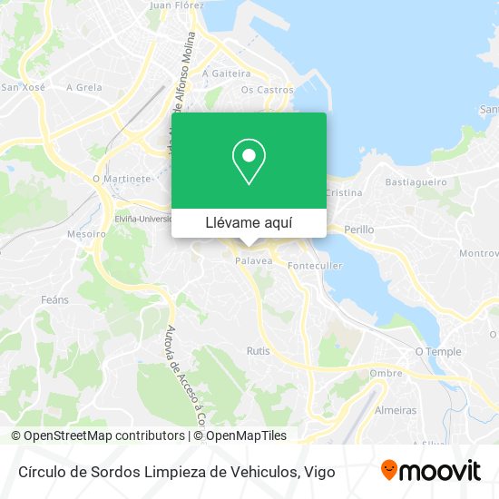 Mapa Círculo de Sordos Limpieza de Vehiculos