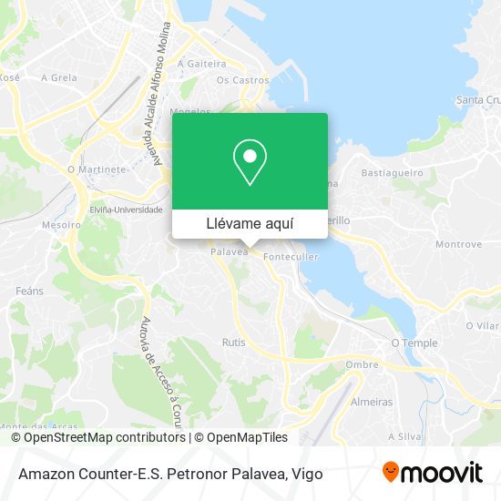Mapa Amazon Counter-E.S. Petronor Palavea
