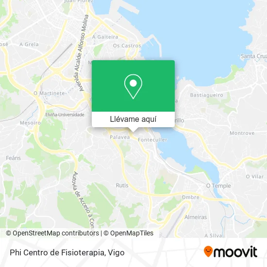 Mapa Phi Centro de Fisioterapia