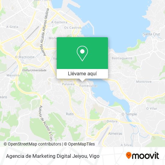 Mapa Agencia de Marketing Digital Jeiyou