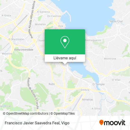 Mapa Francisco Javier Saavedra Feal