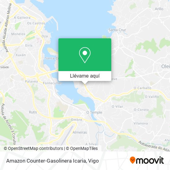 Mapa Amazon Counter-Gasolinera Icaria