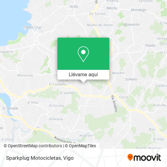 Mapa Sparkplug Motocicletas